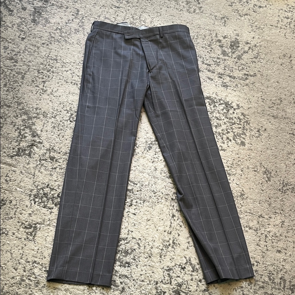 Ralph Lauren Gray Patterned Trousers